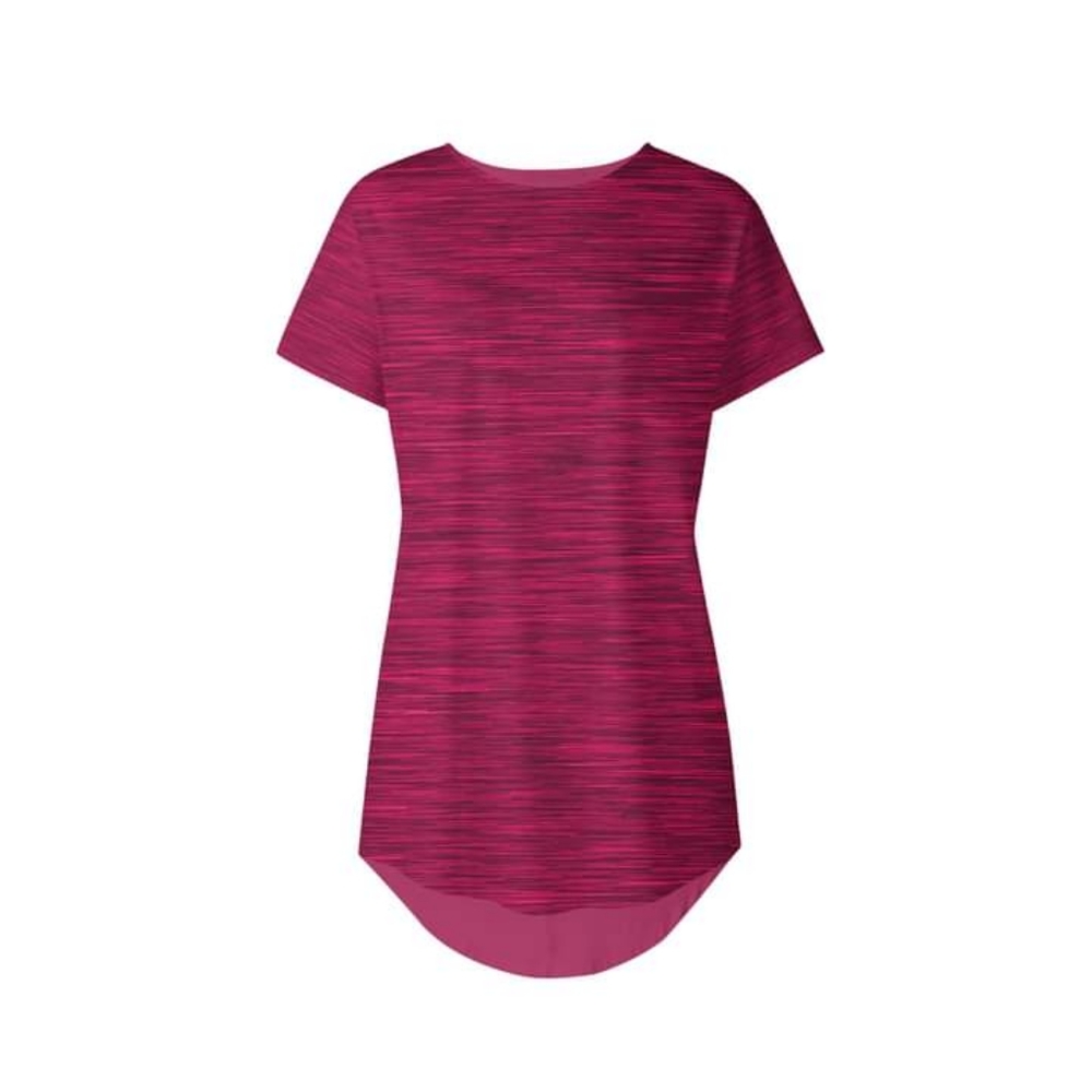 Hot pink & Black 3X tunic